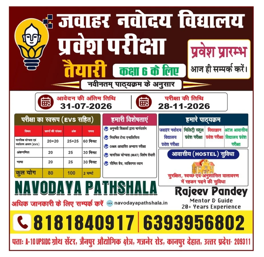 Sainik School Preparation